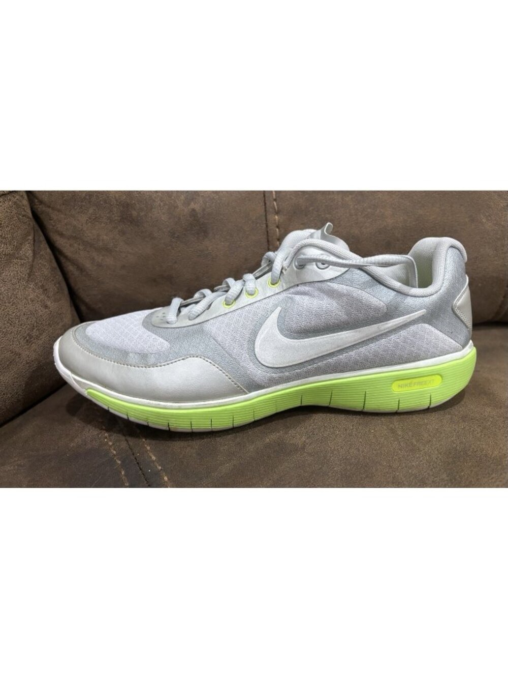 Nike Free XT Training Everyday Fit Crosstrainers Gray Neon Green Women’s Sz 8.5